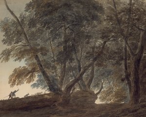 Le chevrier : Vue sur la Galleria di Sopra au-dessus du lac d
