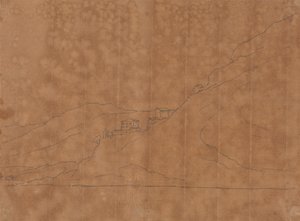 Villas sur une colline - John Robert Cozens