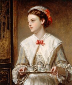 La Serveuse - John Robert Dicksee