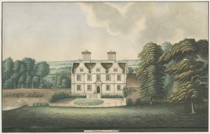 Pendeford Hall : peinture à l