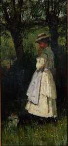 Fille près d