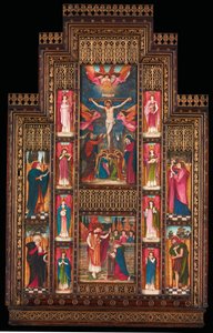 Conception pour le retable de l