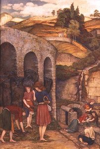 Les Voleurs de Charbon - John Roddam Spencer Stanhope