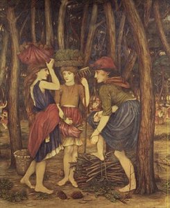 Les bois de pins - John Roddam Spencer Stanhope