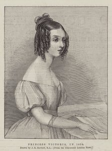 Princesse Victoria, en 1834 - John Rogers Herbert