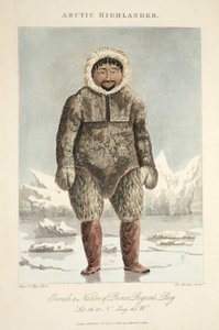 Highlander arctique, Ervick, un natif de la baie du Prince Régent, illustration de 