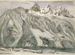 Aiguilles de Chamonix, 1849 - John Ruskin