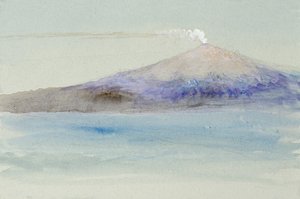 Etna depuis Taormina - John Ruskin