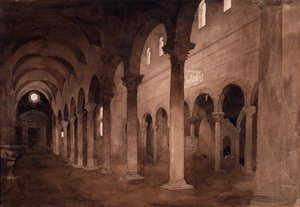 Intérieur de San Frediano, Lucca - John Ruskin