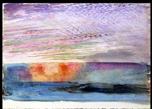 Coucher de soleil à Herne Hill à travers la fumée de Londres, 1876