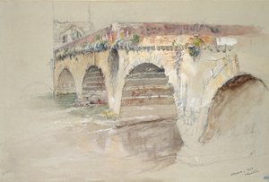 Le Ponte della Pietra, Vérone, 14-17 juin 1869