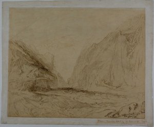 Torrent au Tyrol - John Ruskin