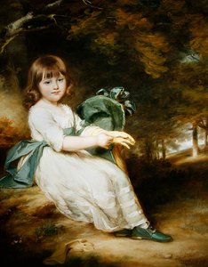 Portrait de Mary Sheppard - John Russell