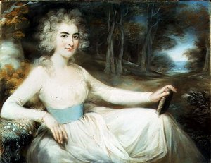 Portrait de Mlle Harriet Read - John Russell