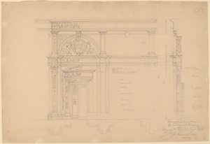 Cathédrale de Sienne, Entrée de la bibliothèque - John Russell Pope