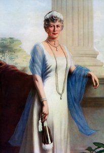 Mary de Teck, reine consort de George V du Royaume-Uni, 1937 - John Saint Helier Lander