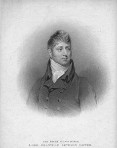 Le très honorable Lord Granville Leveson Gower, 1813 - John Samuel Agar