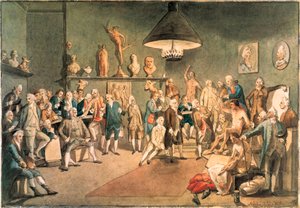Les académiciens de la Royal Academy à Londres, copie d
