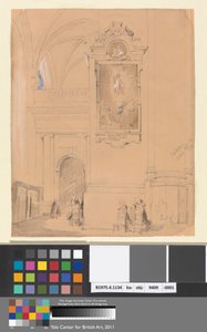 La tombe de Van Balen, Anvers, 7 septembre 1832 - John Scarlett Davis