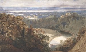 Vue de Chepstow, Pays de Galles