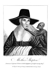 Mother Shipton 1488-vers 1560, sorcière et prophétesse anglaise, 1804