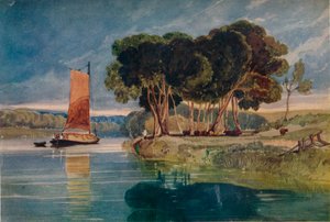 Scène de rivière, vers 1800-1842
