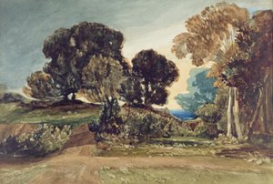 Un parc boisé - John Sell Cotman