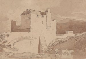 Un vieux bâtiment - John Sell Cotman