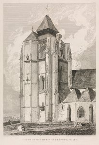 Antiquités architecturales de Normandie (Vol. II), Pl. 66 : Tour de l