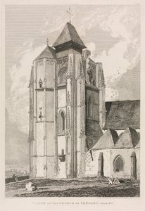 Antiquités architecturales de Normandie Vol. II, Pl. 66 : Tour de l