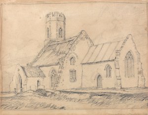 Église de Brampton, Norfolk, depuis le sud-est