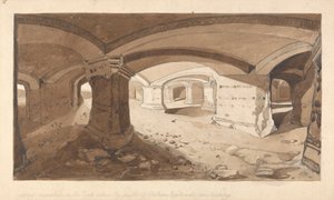 Cavernes creusées dans le rocher à l