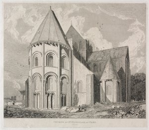 Église Saint-Nicolas, à Caen - John Sell Cotman