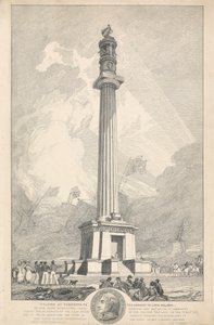 Colonne à Yarmouth à la mémoire de Lord Nelson