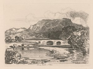 Liber Studiorum : Planche 14, Tan-y-Bwlch, Merionethshire, Nord du Pays de Galles