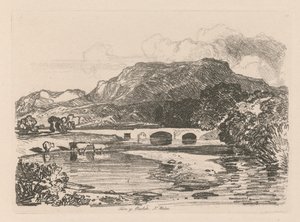 Liber Studiorum : Planche 14, Tan-y-Bwlch, Merionethshire, Pays de Galles du Nord