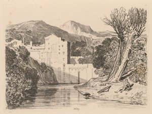 Liber Studiorum : Planche 22, Whitby, 1838 - John Sell Cotman