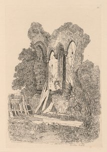 Liber Studiorum : Planche 23, Ruines à Beeston, Norfolk : No. 3 - John Sell Cotman