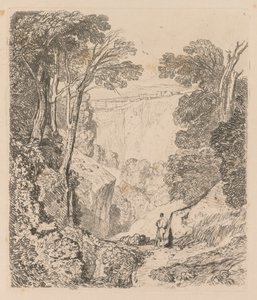 Liber Studiorum : Planche 2, Vue de Clifton - John Sell Cotman