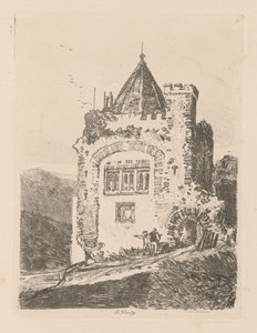 Liber Studiorum : Planche 37, Une étude, 1838