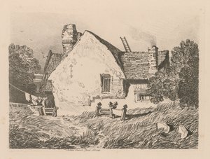 Liber Studiorum : Planche 39, Vue à Ashdted, Surrey