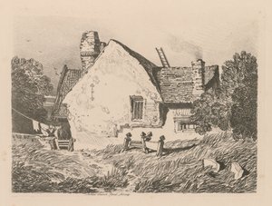 Liber Studiorum : Planche 39, Vue à Ashdted, Surrey, 1838