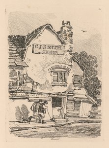 Liber Studiorum : Planche 41, Maison à Bristol - John Sell Cotman