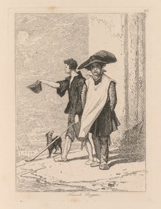 Liber Studiorum : Planche 45, Mendiants français