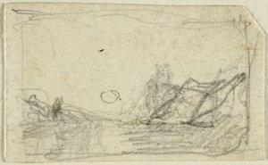 Clair de lune sur un paysage - John Sell Cotman