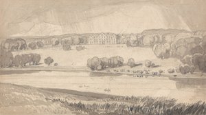 Raynham Hall, Norfolk - John Sell Cotman