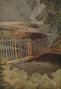 La porte de chute, Duncombe Park, 1923