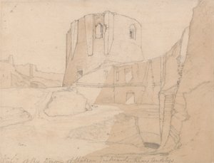 Vue du Donjon du Château Gaillard, près d