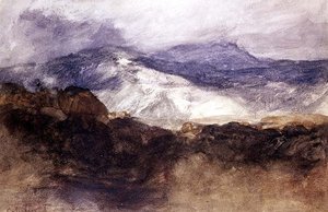 Montagnes galloises - John Sell Cotman