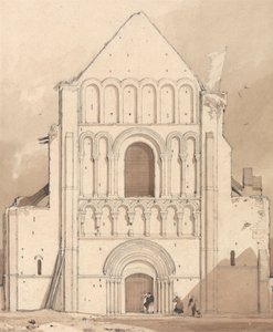 Façade ouest de l